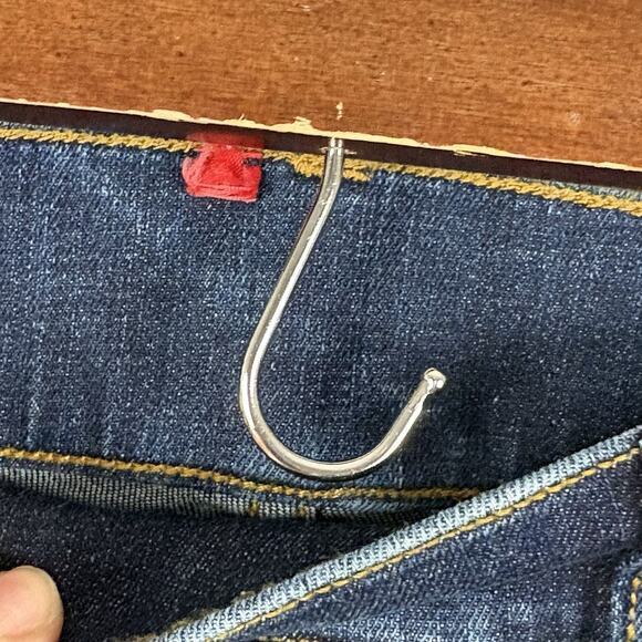 Spanx Flare Jeans Midnight Shade Women's S Dark Wash Stretch Denim Bell Bottoms - Picture 4 of 4